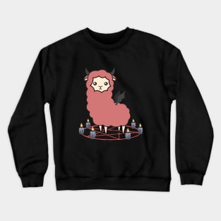 Llama demon Crewneck Sweatshirt